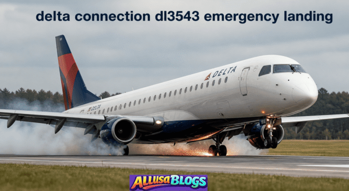 Delta Connection DL3543 Emergency Landing